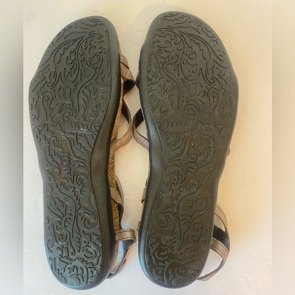 Naot Women's Dorith In Silver Threads Leather - 38 - Picture 7 of 11